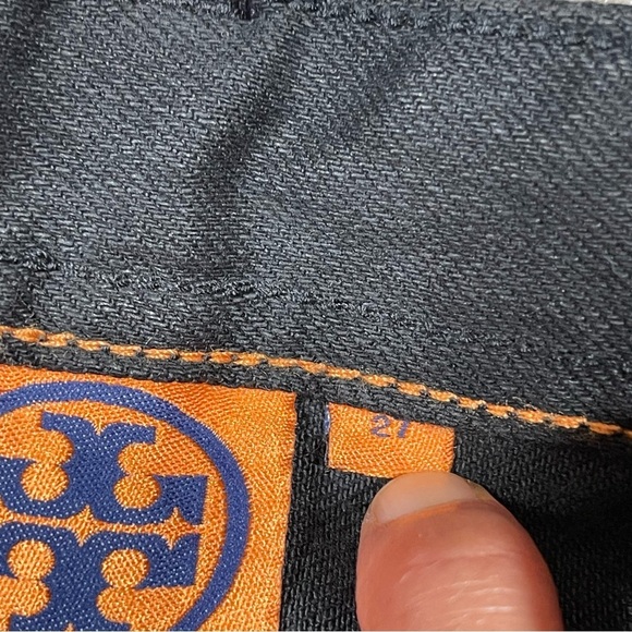 TORY BURCH Women’s Super Skinny Jeans Long Size 27 inseam:34.5” Black - Picture 9 of 15